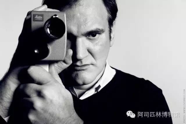 Quentin Tarantino | there are traces of movies all over his room.